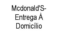 Logo Mcdonald'S-Entrega À Domicílio em Rio Vermelho