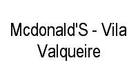 Logo Mcdonald'S - Vila Valqueire em Oswaldo Cruz