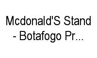 Logo Mcdonald'S Stand - Botafogo Praia Shopping em Botafogo