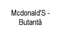 Logo Mcdonald'S - Butantã em Butantã