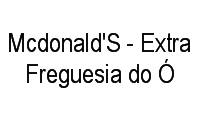 Logo Mcdonald'S - Extra Freguesia do Ó em Limão