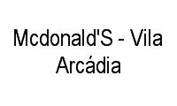Logo Mcdonald'S - Vila Arcádia em Vila Arcádia