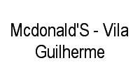 Logo Mcdonald'S - Vila Guilherme em Vila Guilherme