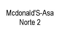 Logo Mcdonald'S-Asa Norte 2 em Asa Norte