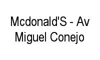 Logo Mcdonald'S - Av Miguel Conejo em Vila Albertina