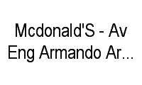 Logo Mcdonald'S - Av Eng Armando Arruda Pereira em Jabaquara