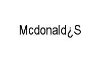 Logo Mcdonald¿S em Vila Virgínia