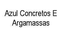 Logo Azul Concretos E Argamassas em Pachecos