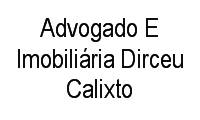 Logo Advogado E Imobiliária Dirceu Calixto em Vila Souto