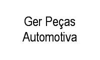 Logo Ger Peças Automotiva em Vila das Belezas
