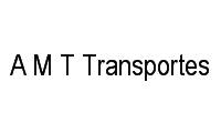 Logo A M T Transportes em Guararapes