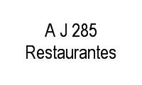 Logo A J 285 Restaurantes em Cidade Nova