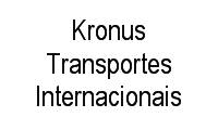 Logo Kronus Transportes Internacionais em Cidade Mãe do Céu