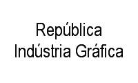 Logo República Indústria Gráfica em Canindé