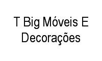 Logo T Big Móveis E Decorações em Madureira