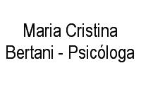 Logo Maria Cristina Bertani - Psicóloga em Vila Boaventura