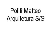 Logo Politi Matteo Arquitetura S/S em Consolação