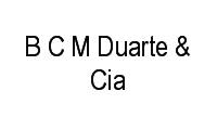 Logo B C M Duarte & Cia em Pedregulho