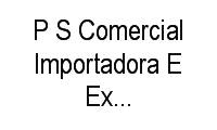 Logo P S Comercial Importadora E Exportadora de Bebidas em Floresta