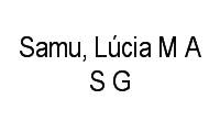 Logo Samu, Lúcia M A S G em Itapuã
