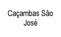 Logo Caçambas São José em Centro