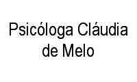 Logo Psicóloga Cláudia de Melo em Pechincha