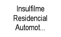 Logo Insulfilme Residencial Automotivo E Empresas em Braz Cubas