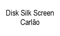 Logo Disk Silk Screen Carlão em Conjunto Mauro Marcondes