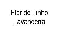 Logo Flor de Linho Lavanderia em Alto Ipiranga