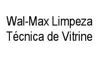 Logo Wal-Max Limpeza Técnica de Vitrine