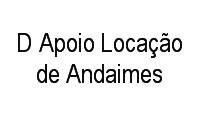 Logo D Apoio Locação de Andaimes em Jardim Americano