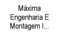 Logo Máxima Engenharia E Montagem Industrial em Vila Martinez