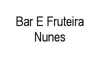 Logo Bar E Fruteira Nunes em Esmeralda