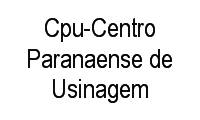 Logo Cpu-Centro Paranaense de Usinagem em Centro