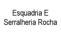 Logo Esquadria E Serralheria Rocha em Rosa dos Ventos