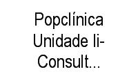 Logo Popclínica Unidade Ii- Consultas Médicas E Exames em Setor Central