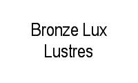 Logo Bronze Lux Lustres em Esmeralda