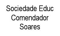 Logo Sociedade Educ Comendador Soares em Rosa dos Ventos