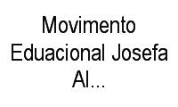 Logo Movimento Eduacional Josefa Alcântara Goulart C Integrado São José em Cidade de Deus