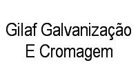 Logo Gilaf Galvanização E Cromagem em Braz de Pina