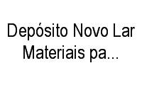 Logo Depósito Novo Lar Materiais para Construções em Vila Planalto