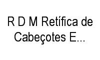 Logo R D M Retífica de Cabeçotes E Peças para Motores em Xaxim