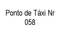 Logo Ponto de Táxi Nr 058 em Conjunto José Abrão