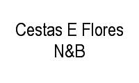 Logo Cestas E Flores N&B em Passo da Areia