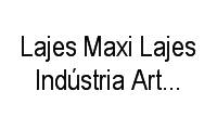 Logo Lajes Maxi Lajes Indústria Artefatos Cimento em Barreirinha