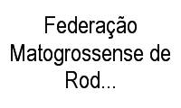 Logo Federação Matogrossense de Rodeio Universitário em Porto