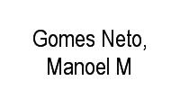 Logo Gomes Neto, Manoel M em Serraria