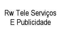 Logo Rw Tele Serviços E Publicidade em Cidade São Francisco