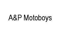 Logo A&P Motoboys em Parque Colonial