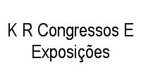 Logo K R Congressos E Exposições em São João